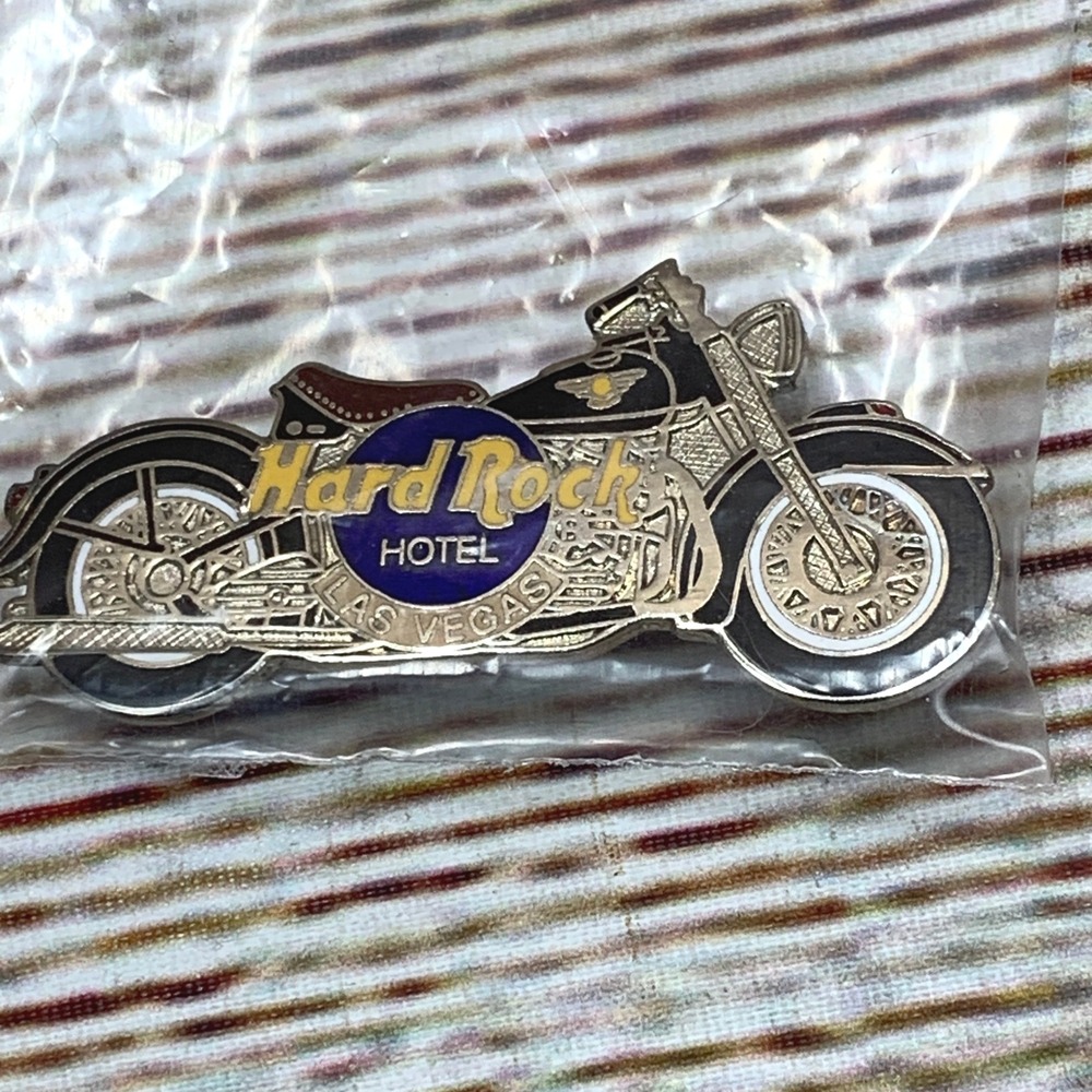 Hard Rock Hotel Las Vegas Motorcycle Pin, Biker Memorabilia,‎ Souvenir